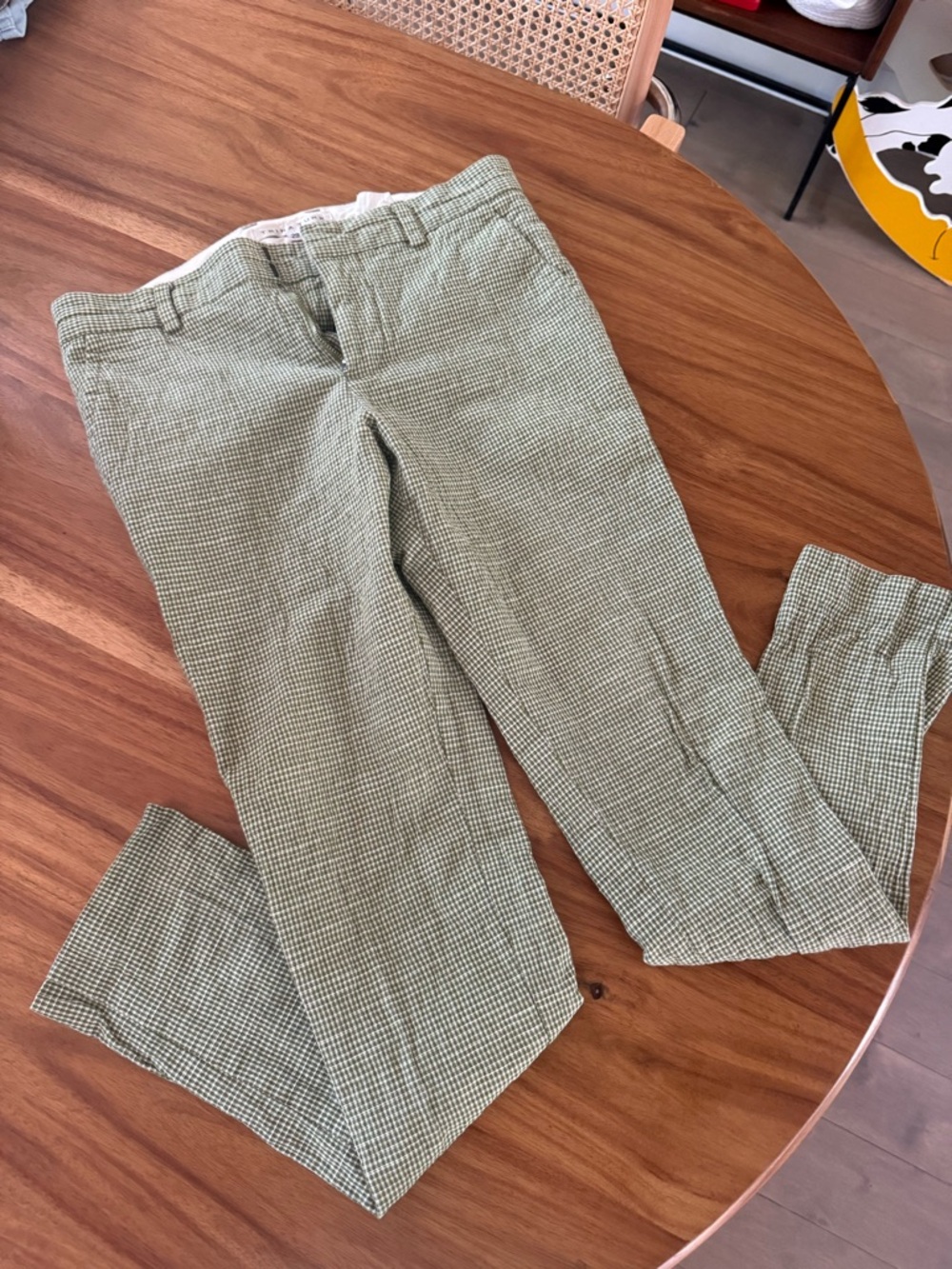 Trina Turk / MR Turk Men's Green Dress Casual Pants